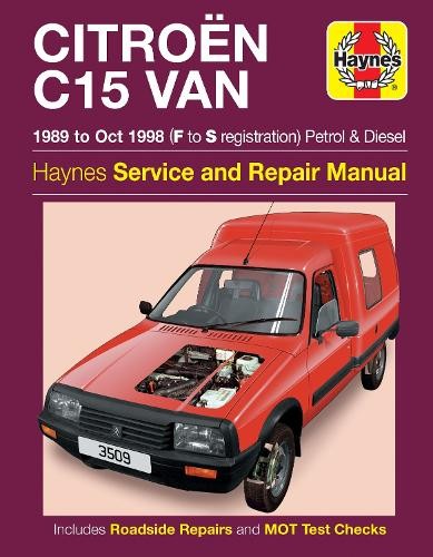Citroen C15 Van Petrol & Diesel (89 - Oct 98) Haynes Repair Manual (PB 1999) - Image 5