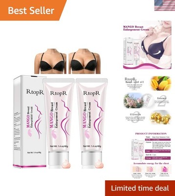 2 Pack Breast Firming & Enlargement Cream - Natural Moisturizer for All Skin