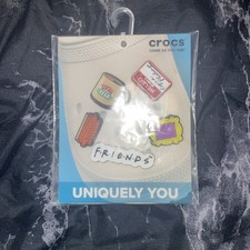 Authentic Crocs friends tv show Jibbitz 5pc 5 Pack