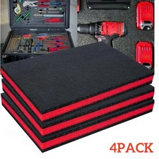 4PCS Tool Box Foam Inserts Tool Shadow Foams Inserts for Toolbox Hard Case Cases