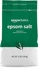 n Basics Epsom Salt Soaking Aid, Soothing Rosemary  Mint Scent, 3 Pound