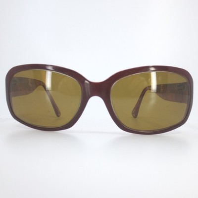 Coach Martha S852 Burgundy Rectangular Sunglasses Womens Designer Eyewear
