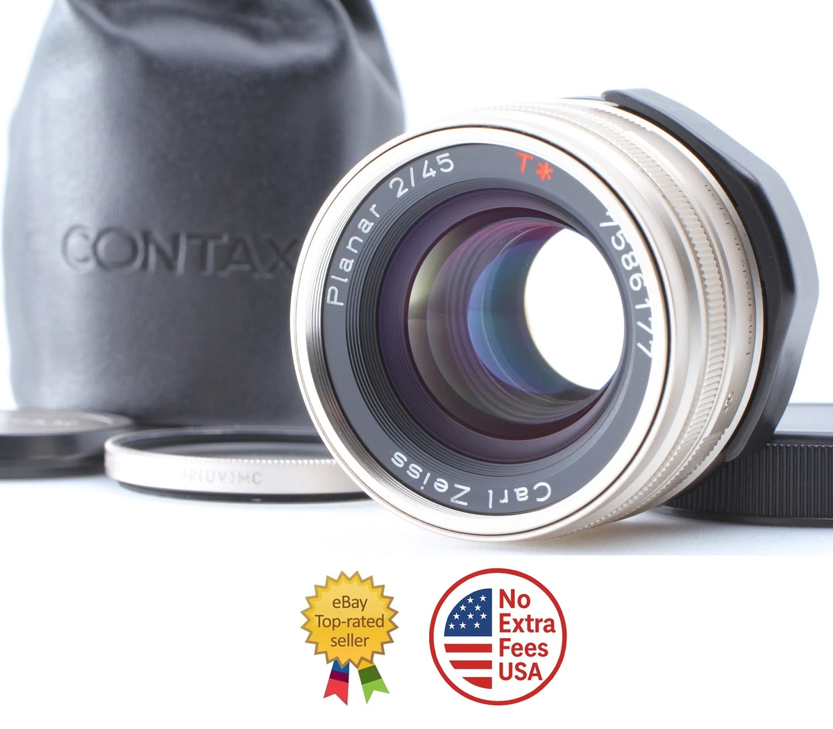 Contax ZEISS Planar T* Auto Focus Camera Lenses for sale | eBay