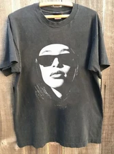 Aaliyah vintage retro charcoal t-shirt men women S-5XL