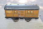 American Flyer Prewar O Gauge #1205 Baggage Brown Passenger Car w/ Doors b2