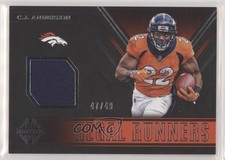 2018 Panini Majestic Regal Runners 47/49 CJ Anderson #RR-CA gn1