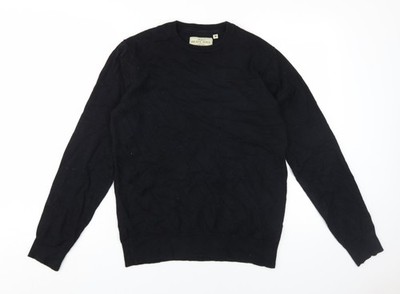 Schwarzer Pullover Pulli Herren UK Größe M Brave Soul