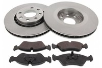 Bremsensatz Scheibenbremse Mapco 47753 FüR Astra Ascona Kadett Opel Vectra J89