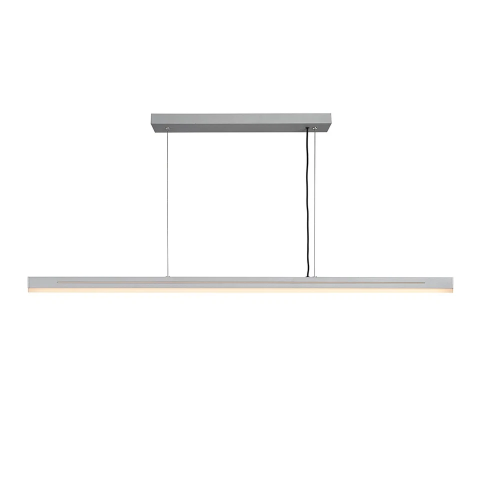 Nordlux LED Pendelleuchte Skylar Alu 115cm 25W 2600lm warmweiß 3-Stufen-Dimmbar - Bild 4 von 4