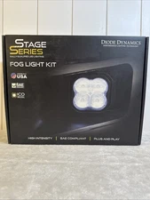 Diode Dynamics SS3 Pro Type F2 Kit - Yellow SAE Fog DD6244 F-150 F-250