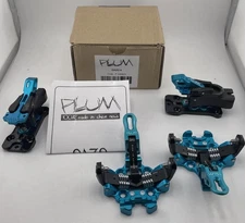 PLUM OZAO 6 SKI BOOT LIGHTER SKIERS TOURING BINDINGS PAIR P-2400/3 LOWER RELEASE