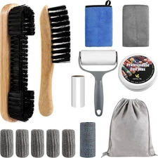 Pool Table Brush Set,14pcs Billiard Table Felt and Cue Cleaning Accessories..