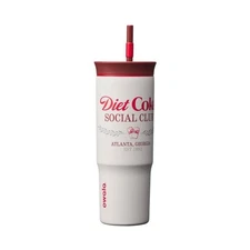 NEW Owala 24oz Special LE Diet Coke Social Club Stainless Steel Straw Tumbler