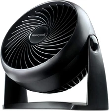 TurboForce HT-900 Air Circulator Fan 11 Inch Quiet Small Table Black / white.