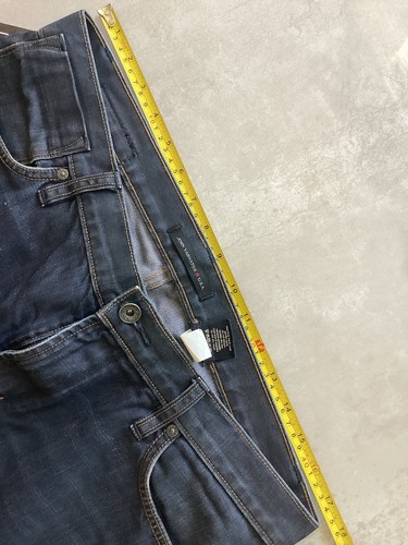 John Varvatos Jeans Men’s Distressed Black 34x29 Bowery Slim Straight Leg NWOT - Picture 7 of 13