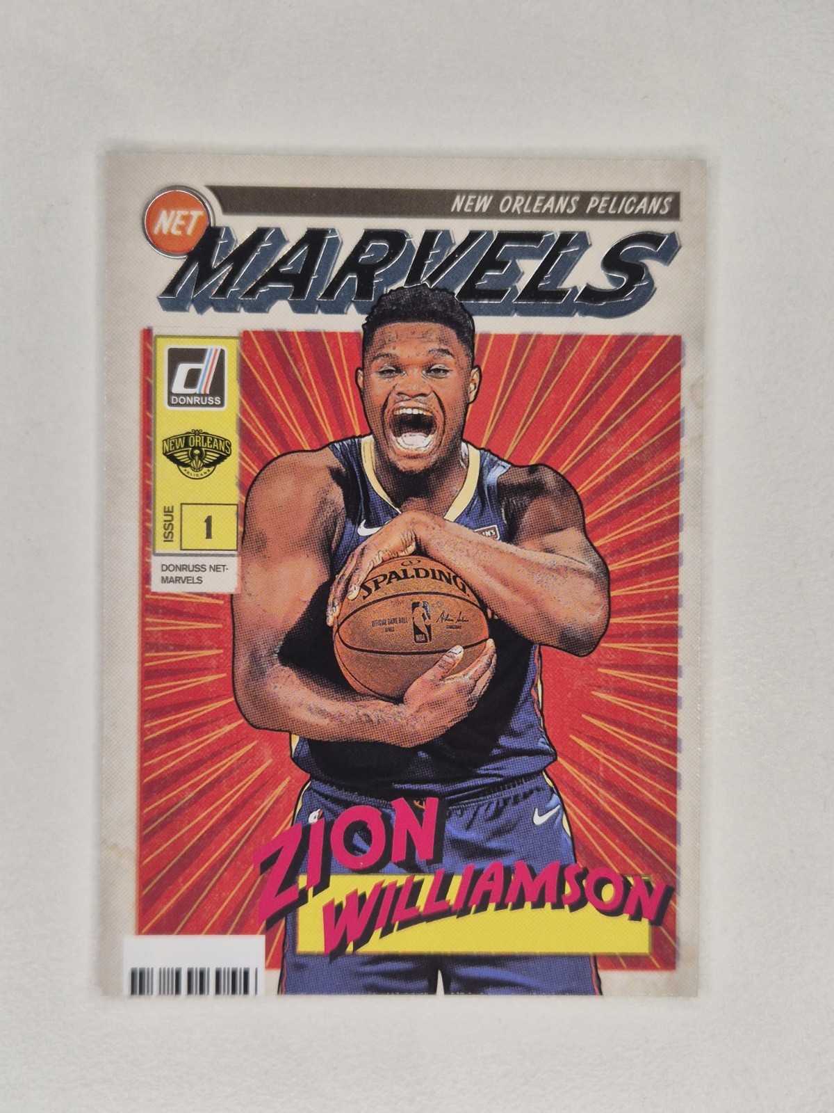 2019-20 Donruss Net Marvels Rookie - Zion Williamson - RC - New Orleans Pelicans