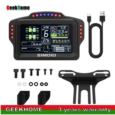 SIMDID DV480 Pro V5 5-Inch Sim Racing Dashboard Standard for MOZA R3, R5 & R9
