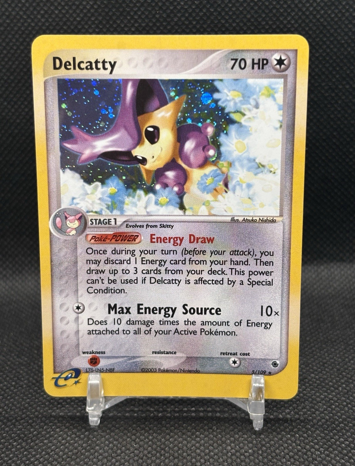 Delcatty 5/109 Holo Rare - EX Ruby & Sapphire 2003