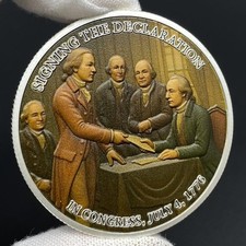 Silver Coin Challenge Coin Gift US 250th Anniversary of Independence Bald Eagle