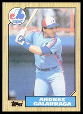 1987 Topps #272 Andres Galarraga RC Rookie Card Montreal Expos QTY Available. rookie card picture