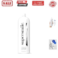 Supersmile Whitening Pre-Rinse - Clinically Formulated Pre-Brush Dental Mouth...