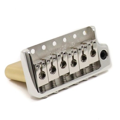 MannMade USA Tremolo Bridge - Nickel/Polished Saddles - fits PRS style guitars