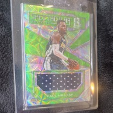 2017-18 Panini Spectra Paul Millsap Spectacular Swatches Prizm #SS-7 Nuggets /25