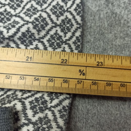 Odd Molly Damen Strickjacke 1 - S Baumwolle schwarz weiß Bindeband Wickel Schal Pullover 654 - Bild 10 von 11