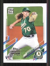2021 Topps JORDAN WEEMS Employee Edition Rare card #570 OAKLAND A's ATHLETICS