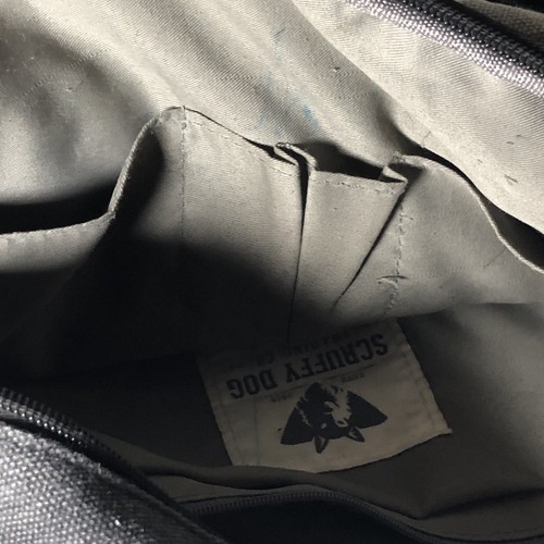 Scruffy Dog Trading Company Gray Canvas Messenger Shoulder Bag - Picture 17 of 24