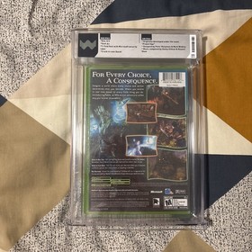 Fable (2004) Xbox Factory Sealed Graded Video Game WATA Grade 8.5 A+