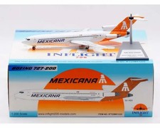 INFLIGHT 200 IF722MX1222 1/200 BOEING 727-264/ADV MEXICANA REG: XA-HOV W/STAND