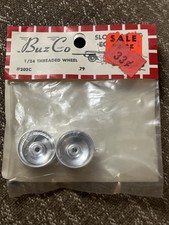 Vintage Buz Co 1/24 Slot Car Mag Wheels New Old Stock 202c 5/40 Thread