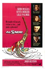 De Sade 01 A3 Movie Poster on Glossy Photo Paper Best Quality Lots of Movies
