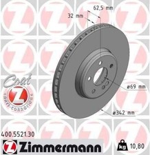 2x Zimmermann Bremsscheiben Formula Coat Ø342mm Vorne passend für Mercedes X253 2x Zimmermann Bremsscheiben Formula Coat Ø342mm Vorne passend für Mercedes X253