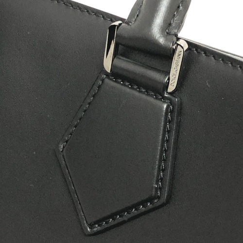 DOLCE&GABBANA Logo embossed Bag 2WAY Hand Bag Shoulder Bag Square Tote Bag - Picture 13 of 16