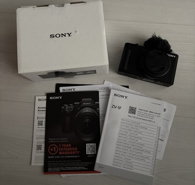 Sony ZV - 1F Vlogging Kamera (Wie Neu)