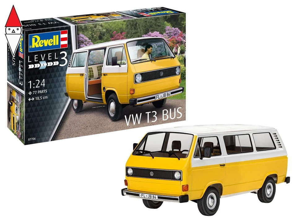 REVELL 1/24 VW T3 BUS - Immagine 2 di 4