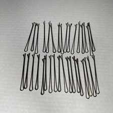 Lot of 34 Vintage Bobby Pins 3  Brown  Black