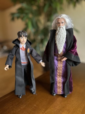 Harry Potter & Dumbledore Mattel 2018   bewegliche Figuren