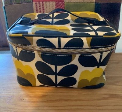 Orla Kiely Kulturtasche / Make Up / Zugkoffer ''Tulpenstiel'' *SEHEN SIE SICH MEINE ANDEREN AN*
