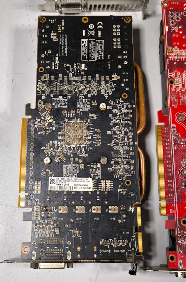 Lot of 5 Radeon GPUs - Non-Working, For Parts - Image 3 of 4