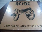 Vintage AC/DC - For Those About To Rock 1981 Vinyl LP Atlantic Records SD 11111