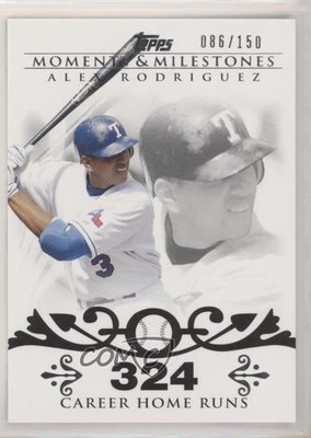 2008 Topps Moments & Milestones 86/150 Alex Rodriguez #1 ux6