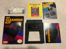 Nintendo NES Cleaning Kit w/ Box, Inserts, Cleaning Pads