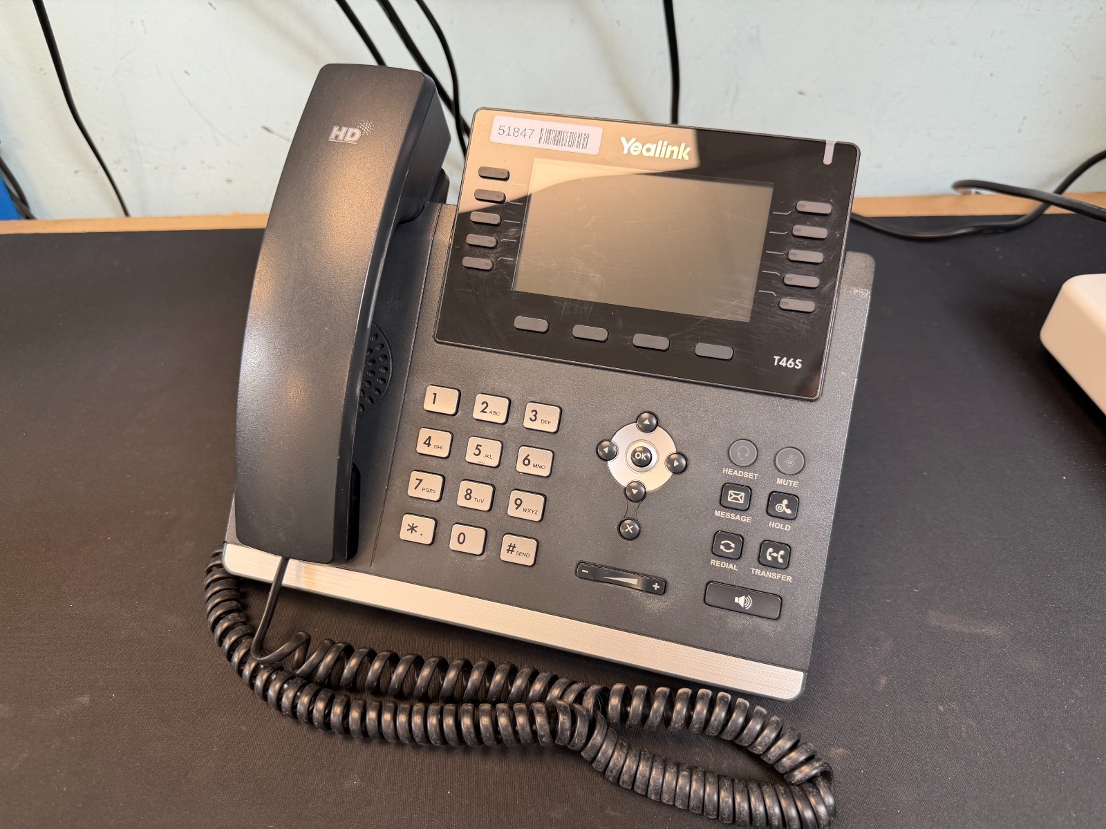 Yealink SIP-T46S Gigabit IP Phone Ultra Elegant IP WiFi Office Desk Phone