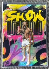 2025 Topps Finest WWE Wrestling Montez Ford Showstoppers Black Refractor /25