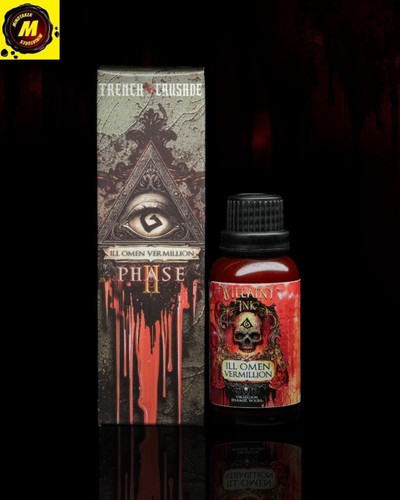 Villainy Ink Enamels • Phase II Individual Colors - Ill Omen Vermillion - #V...