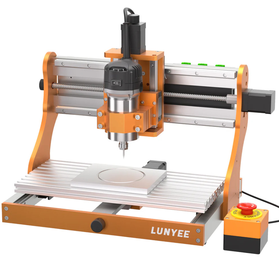 Lunyee 3020 Nova CNC Router Machine for Engraving with 800W Trim Router Spindle