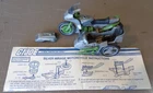 1985 Hasbro G I Joe Silver Mirage Motorcycle W/ Instructions! No Mortar - NICE!!